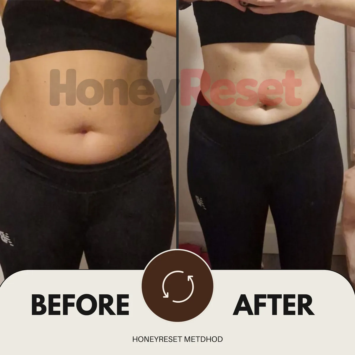 HoneyReset customer progress example